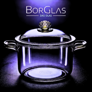 En iyi yemekler için cam tencere